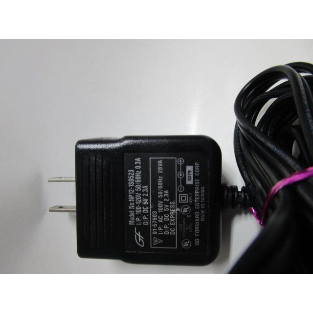 ▲▲ No-17　DC5V/2300mA⇔AC100V【〒承認マーク付】AC/DCアダプター　家庭用変圧器【中古/通電チェック済み】トランス |  | 02
