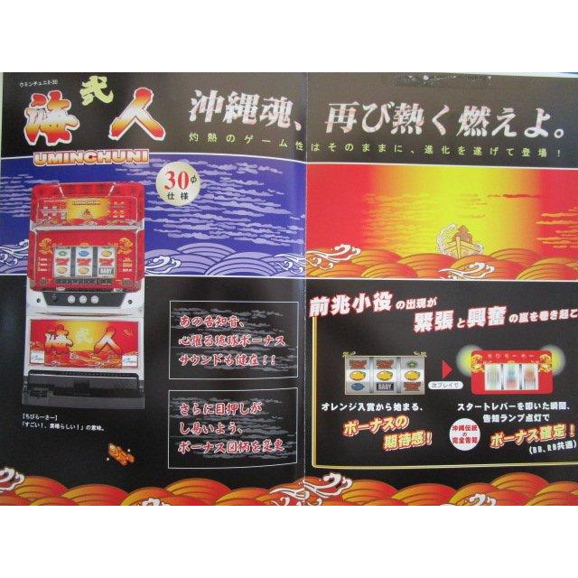 ※※ 海人弐X-30　エイペックス　SLOT【パチスロ実機/パンフレット/チラシ】0-3　レトロ 懐かしの名機　テープ跡/はがれあり |  | 01