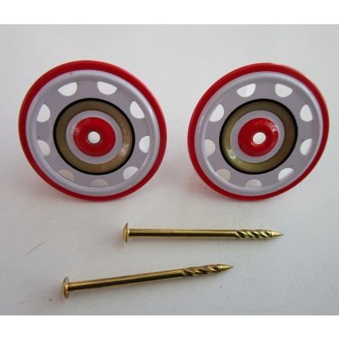 ※※ クギと風車　2個セット　パチンコ実機用【新品/未使用】1-19　6369　レターパック発送可能 | 