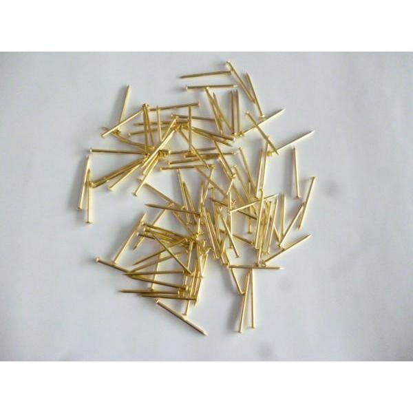 ※※ 真鍮クギ×20本セット　パチンコ実機用【新品/未使用】12-23　6305　くぎ　部品パーツ　打ち直し釘 | 