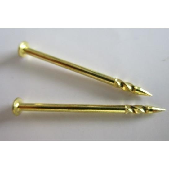 ※※ 真鍮クギ×15本セット　パチンコ実機用【新品/未使用】15-23　6206　くぎ　打ち直し釘 |  | 02