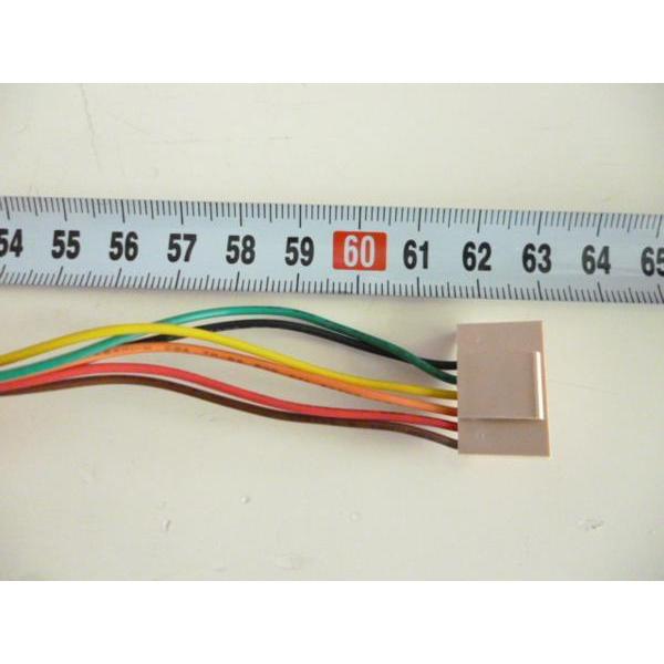 ※ 約/60cm　6ピン=6ピン　カウンター延長接続コード　パイオニア【コネクター配線】6113-97　データコード |  | 02