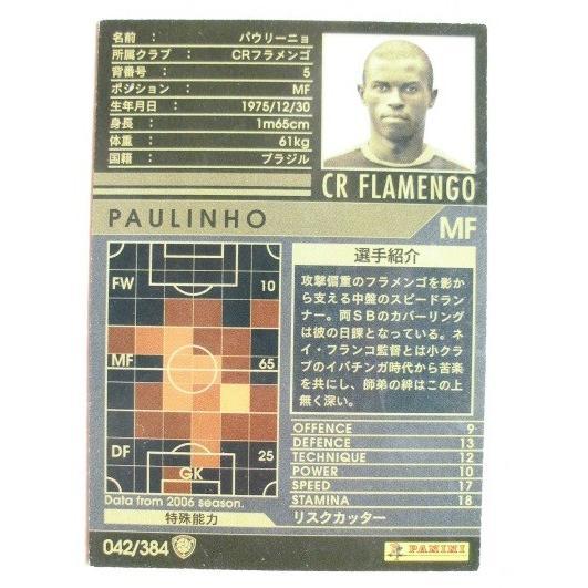 ※※ 042/384　サッカートレカ　lnterconhinental Clubs 2006-2007【新品/未使用】トレーディングカード　端数ポイント交換で |  | 01