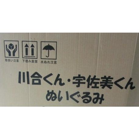 宇佐美　当選品ぬいぐるみ2つセット △ 宇佐美くん ぬいぐるみ【新品/未使用】ブラック：小と中の各