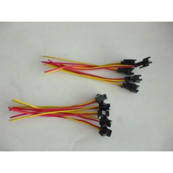※ 長さ：9cm　2ピン　オス5本とメスが5本の10本【新品/未使用】99　用途は色々可能　コネクター配線　ジョイントコード |  | 01