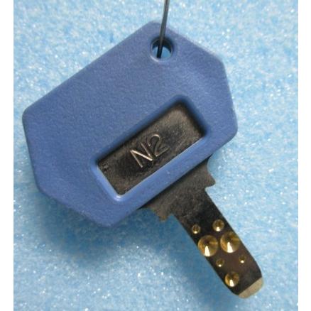 ▲▲ 鍵番号：純正/N2　(Yカム付き)　ネット【シリンダーとドアキー】レトロパチスロ実機 かぎ カギ |  | 01