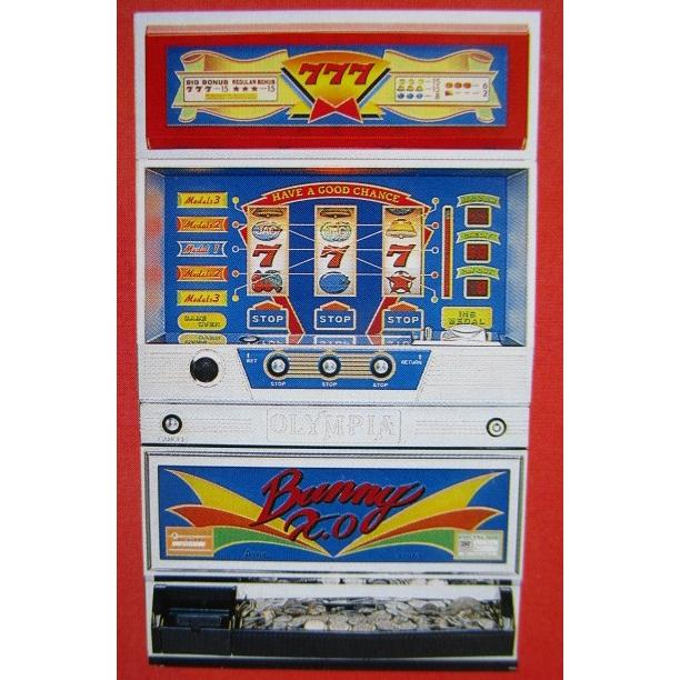 ※※ バニーXO　3.1号機　オリンピア レ-3【パチスロ実機/パンフレット/チラシ】テープ跡/メモ書きあり |  | 01