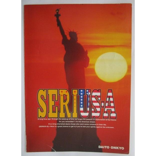 シリアスA 大東音響 4号機 SLOT【パチスロ実機/パンフレット/チラシ】0