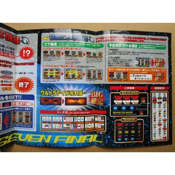 ウルトラセブンFINAL ファイナル サミー/Sammy SLOT【パチスロ実機