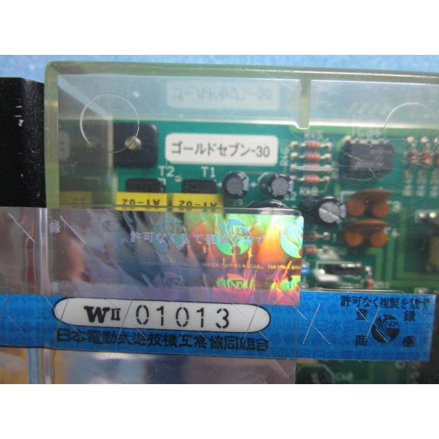 ▲▲ ゴールドセブン30　ニイガタ電子　パチスロ実機の交換用メイン基盤　スロット SLOT【動作チェック無し】2-6327　裏物/B物　最後の1枚 |  | 02