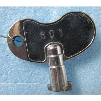 ※※ ドアキー：601　ペガサスラビット(純正)　パル工業　パチスロ実機用　レトロスロット【鍵,かぎ,カギ】レターパック発送可能 | 