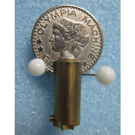 ※※ ドアキー：606　機種名不明(スペア)　パル工業　パチスロ実機用　レトロスロット【鍵,かぎ,カギ】レターパック発送可能 | 