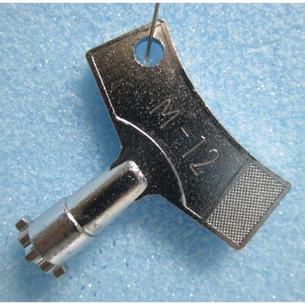 ※※ ドアキー：M-12　対応機種不明(純正)　太陽電子　パチンコ実機用　レトロ【鍵,かぎ,カギ】レターパック発送可能(参考画像) | 