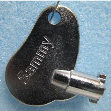 ※※ サミー/Sammy　鍵番号：036(純正)　ドアキー　対応機種不明　パチンコ実機用【鍵,かぎ,カギ】レターパック発送可能　参考画像 |  | 01
