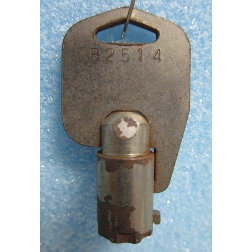 ※※ 鍵番号：2514(純正)　マジカルベンハー ドリーム7 等　設定キー　高砂電器/大東音響　パチスロ実機用【鍵,かぎ,カギ】(現物画像) | 
