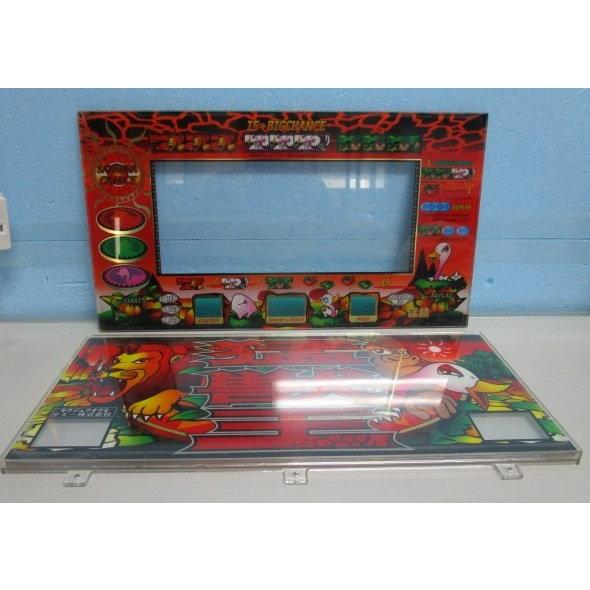 猛獣王S パネル2枚セット Sammy 【交換用パネル】中古品 1【サミー系の