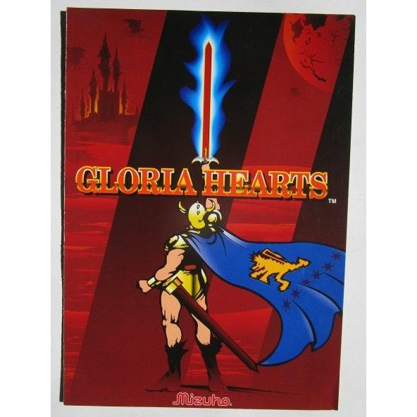 ※※ グロリアハーツ　アルゼ系/ミズホ　SLOT【パチスロ実機/パンフレット/チラシ】1-3　レトロ 懐かしの名機　テープ跡あり |  | 01