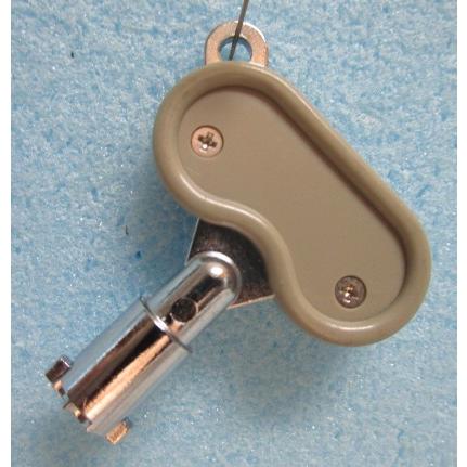 ※※ グレー色ドアキー：T-02 (純正)　ベルコ　パチスロ実機用【鍵,かぎ,カギ】2(現物画像)　T02家スロット用　ダブルアップ等　T02 |  | 01