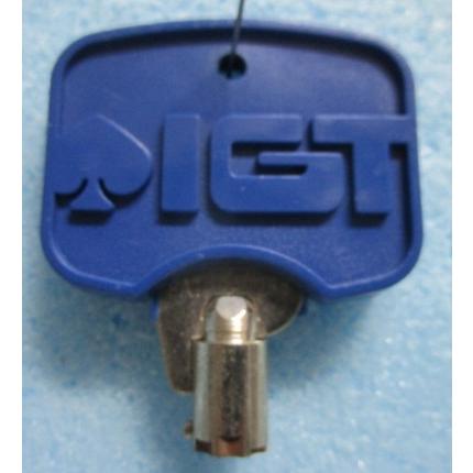 ※※ 青色ドアキー：9950 番(純正)　IGT　パチスロ実機用【鍵,かぎ,カギ】2(現物画像)　家スロット用　ニトロ |  | 01