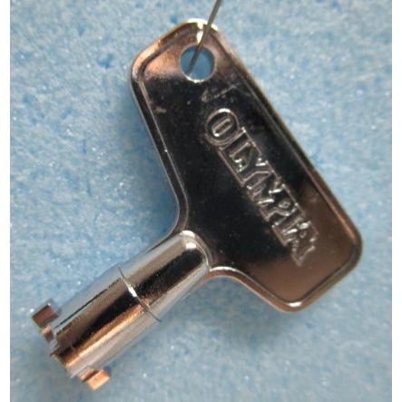 ※※ ドアキー：017(純正)　平和/オリンピア　パチスロ実機用【鍵,かぎ,カギ】(現物画像)　家スロット用　ガイキッズ　南国物語30 |  | 01