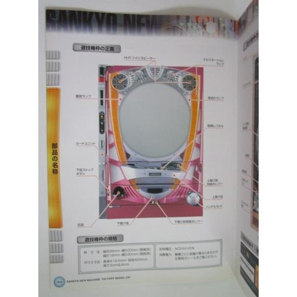 CR VICTORY MODEL 枠 三共/SANKYO パチンコ実機の取扱説明書 CR VICTORY MODEL 枠 三共/SANKYO パチンコ実機の取扱説明書