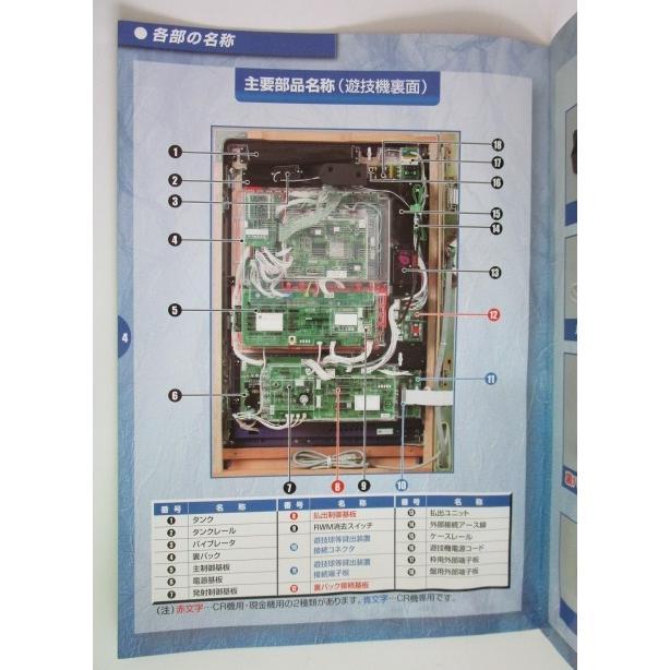 枠名不明 No_2 三洋/SANYO パチンコ実機の取扱説明書 サービス