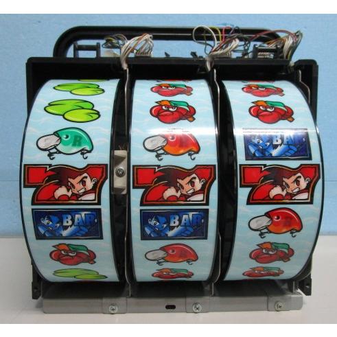 爆釣(4号機)の交換用ドラム/リール アルゼ系/メーシー【中古品/動作