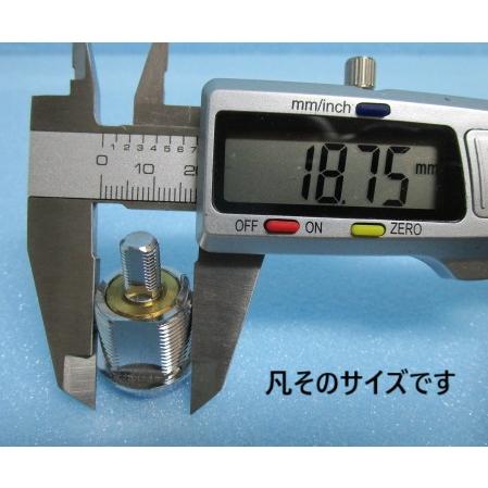 ▲▲ 八万錠　シリンダ1本とカギ１本セット　鍵番号：F2500番【シリンダーとドアキー】交換用　かぎ　新品/未使用 |  | 09