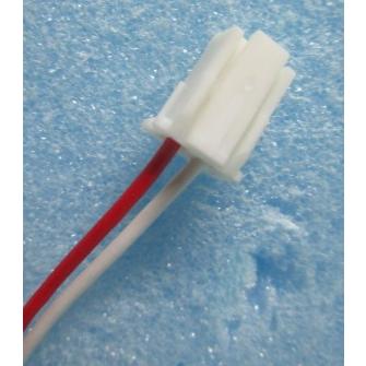 2本セット 長さ：約/20cm ピン数：2ピン/1列の配線コネクター【新品/未