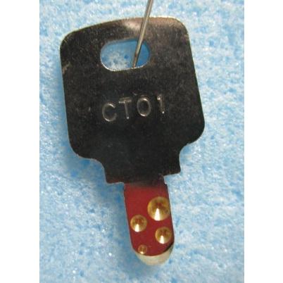 鍵番号：CT01番 純正設定キー 対応機種：キングパルサー,ナイツ 山佐