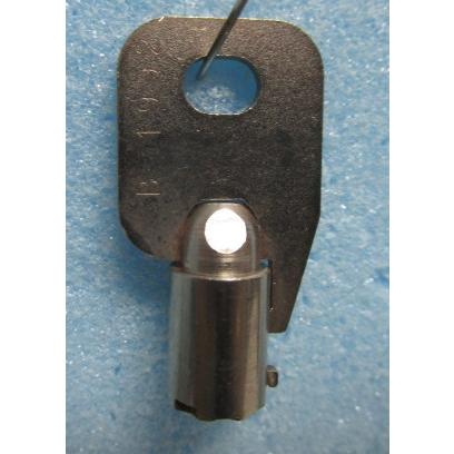 ※※ ドアキー：B1992　チェリーバー　エレクトロコイン　パチスロ実機用　レトロスロット【鍵,かぎ,カギ】(現物画像) | 