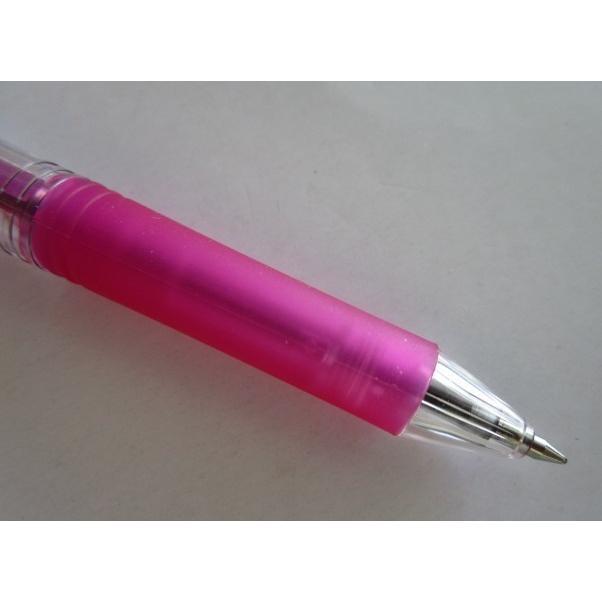 ※※ BK127-P/ピンク(0.7/細字)いまだけ4本セット　インキ/黒色　ぺんてる ボールペン【未使用/筆記チェック済み】百均,100均一,100円均一 |  | 04