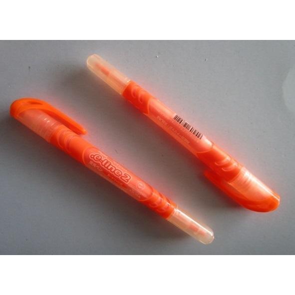 ※※ SLW10-F(オレンジ/ツインタイプ)いまだけ4本セット　ぺんてる 蛍光ペン【未使用/筆記チェック済み】処分価格,百均,100円均一 |  | 01