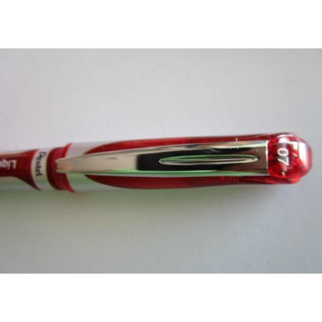 ※※ BL57-B(赤)0.7mm細字　赤色　いまだけ4本セット　ぺんてる ボールペン【未使用/筆記チェック済み】処分価格,百均,100円均一 |  | 06