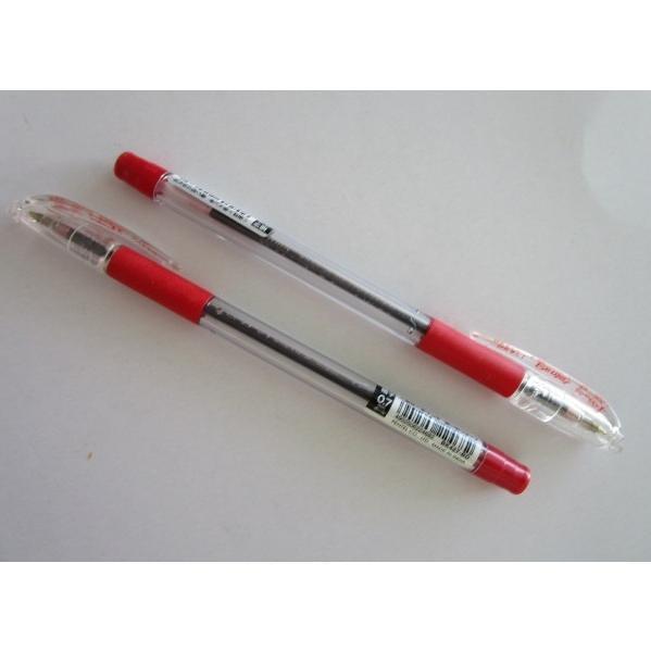 ※※ BK427-BD(0.7/細字)いまだけ4本セット　インキ/赤色　ぺんてる ボールペン【未使用/筆記チェック済み】処分価格,百均,100円均一 |  | 02