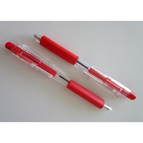 ※※ BK437-B(0.7/細字)いまだけ4本セット　インキ/赤色　ぺんてる ボールペン【未使用/筆記チェック済み】処分価格,百均,100円均一 |  | 01