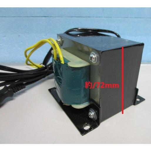 ▲▲ 156VA/6.5A=100V/24V　高容量【トランス/変圧器/アダプタ】中古品　参考画像　通電チェック済み　コンセント付き |  | 01