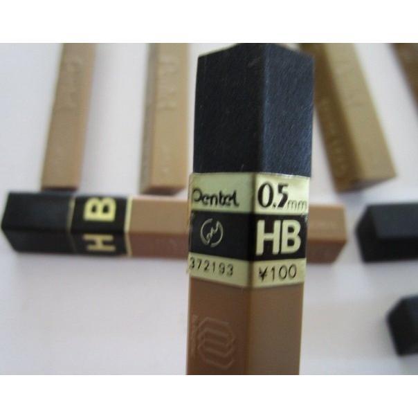 ※※ Pentel/ペンテル　シャープペン替え芯　JAPAN　12本入り×10個セット　ぺんてる【未使用/筆記チェック済み】処分価格,百均,100円均一 |  | 02