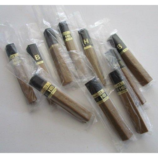 ※※ Pentel/ペンテル　シャープペン替え芯　JAPAN　12本入り×10個セット　ぺんてる【未使用/筆記チェック済み】処分価格,百均,100円均一 |  | 04