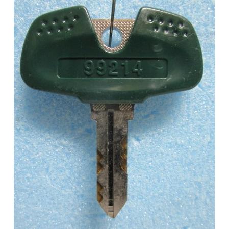 ※※ 純正:99214/緑　ドアキー　アルゼ系/ユニバーサル　パチスロ実機用【鍵,かぎ,カギ】現物画像 | 