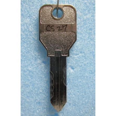 ※※ CS0027/赤(スペア)　ドアキー　アルゼ/ユニバーサル　パチスロ実機用【鍵,かぎ,カギ】現物画像 | 