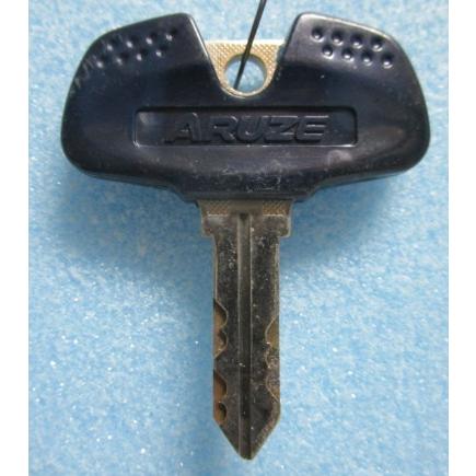 ※※ 純正:HS0001/青　ドアキー　アルゼ/ユニバーサル　パチスロ実機用【鍵,かぎ,カギ】現物画像 |  | 01