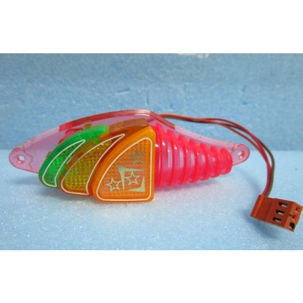 ▲▲ 電球付き飾り/2個セット　レトロパチンコ部品　メーカーや機種名不明の補修　交換用　部品/パーツ　17-6328 |  | 02