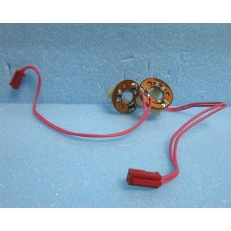 ▲▲ 電球/配線付き基盤/2個セット　レトロパチンコ部品　メーカーや機種名不明の補修　交換用　部品/パーツ　17-6328 |  | 02