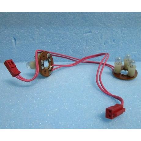 ▲▲ 電球/配線付き基盤/2個セット　レトロパチンコ部品　メーカーや機種名不明の補修　交換用　部品/パーツ　17-6328 |  | 03