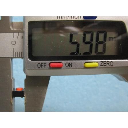 ※※ 小型のオレンジタクトボタン=5個セット　プッシュON タイプ【新品/未使用】電子部品 |  | 05