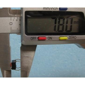 ※※ 小型のオレンジタクトボタン=5個セット　プッシュON タイプ【新品/未使用】電子部品 |  | 06