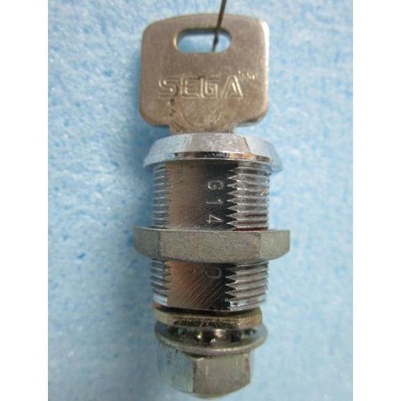 ▲▲ セガ/SEGA　G14920　鍵とシリンダーのセット　実機やアーケードゲーム機【シリンダーとドアキー】k-1　コインサンド等に | 