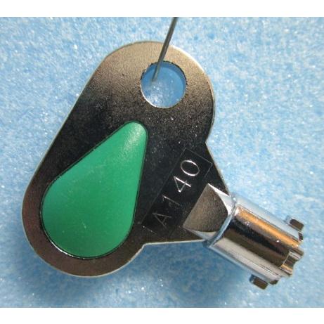 ※※ ドアキー：A140 (純正)　KPE　実機用【鍵,かぎ,カギ】2(参考画像) 　マジカルハロウィン・がんばれゴエモン |  | 01