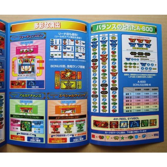 ※※ タロットマスターR　アルゼ系/メーシー　SLOT【パチスロ実機/パンフレット/チラシ】1-3　レトロ 懐かしの名機　テープ跡あり |  | 02